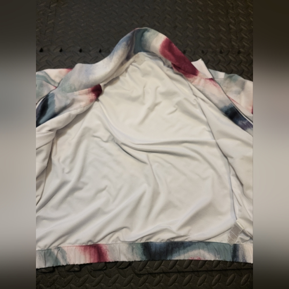 Calia By Carrie Underwood Pastel Airbrush Lined Jacket Jacket Size Large - Picture 7 of 8